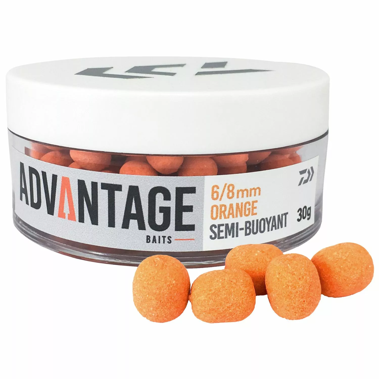 Daiwa Advantage Baits Semi Buoyant Orange Hookbaits Bait & Additives