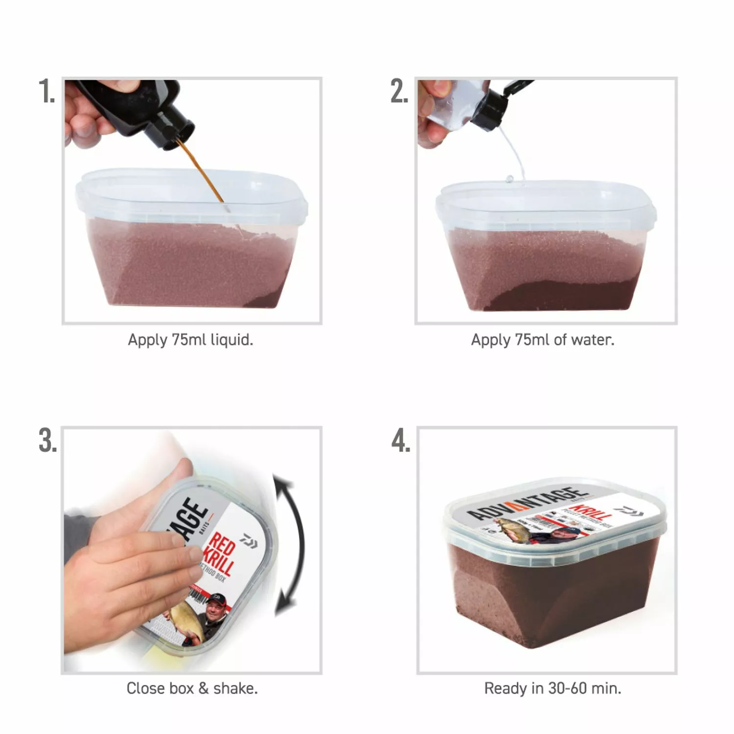 Daiwa Advantage Baits Natural Scopex Method Box Bait & Additives - Image 2