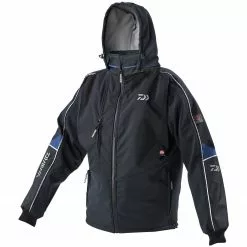 Daiwa Black & Blue Airity Wind Stopper Jacket Clothing