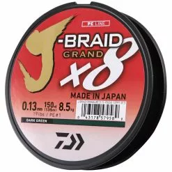Daiwa J-Braid Grand 8 Strand Braid Line -Cheap Daiwa Store Daiwa J Braid Grand
