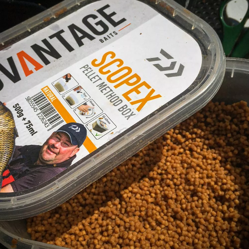 Daiwa Advantage Baits Natural Scopex Method Box Bait & Additives - Image 6