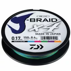Daiwa J-Braid X4 Multi-Colour Line