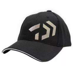 Daiwa DVEC Angled Cap Clothing -Cheap Daiwa Store dca3 black cap with grey dvec 1